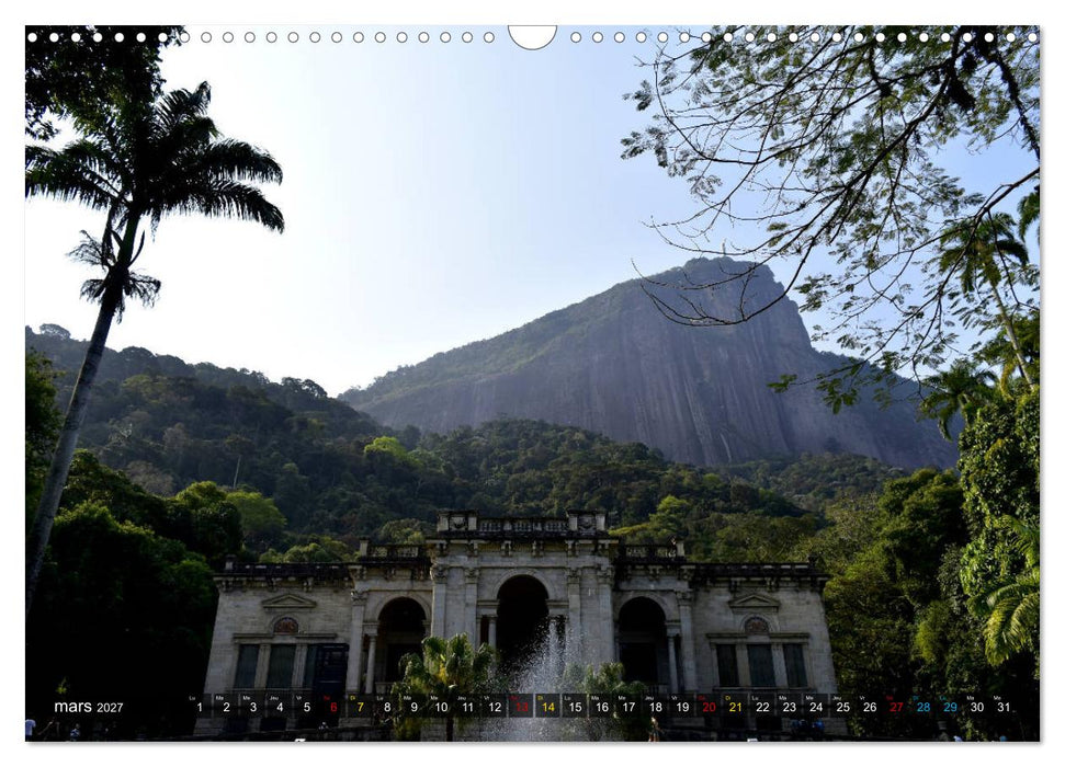 Tout simplement Rio de Janeiro (CALVENDO Calendrier mensuel 2027)