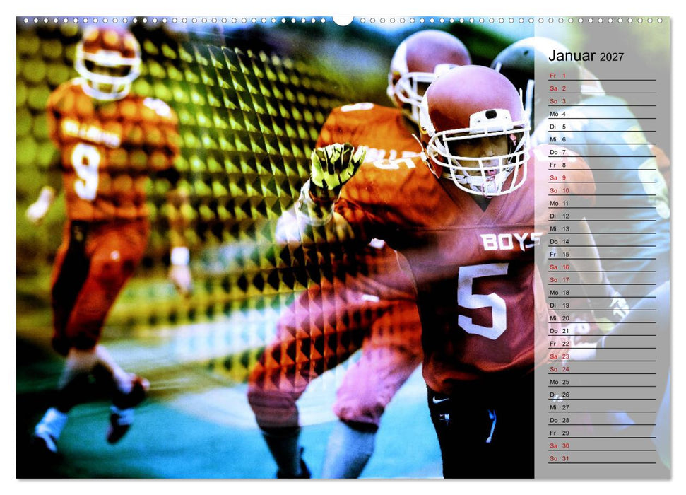 HEROES - American Football (CALVENDO Wandkalender 2027)