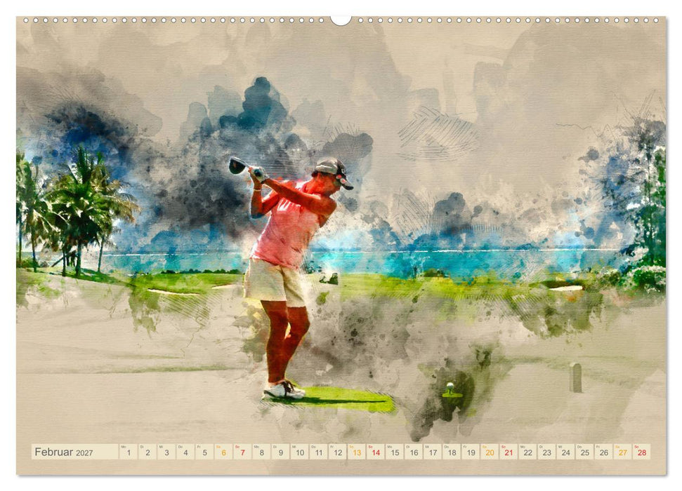 Ich liebe Golf (CALVENDO Wandkalender 2027)
