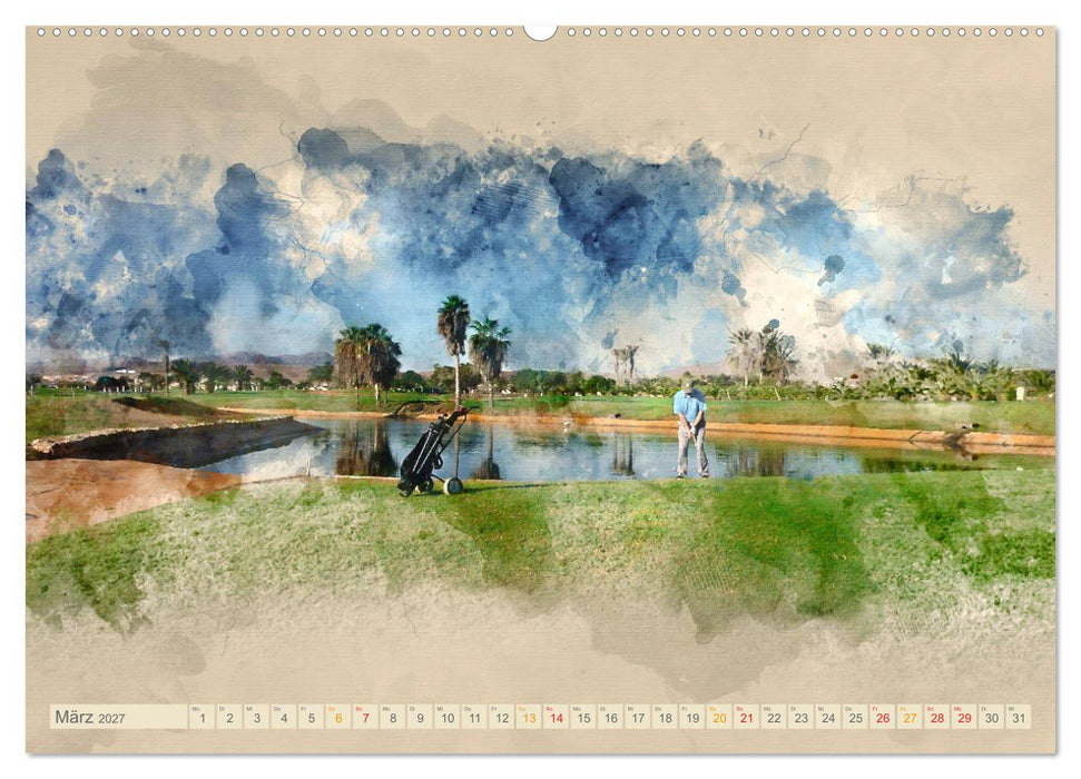 Ich liebe Golf (CALVENDO Wandkalender 2027)