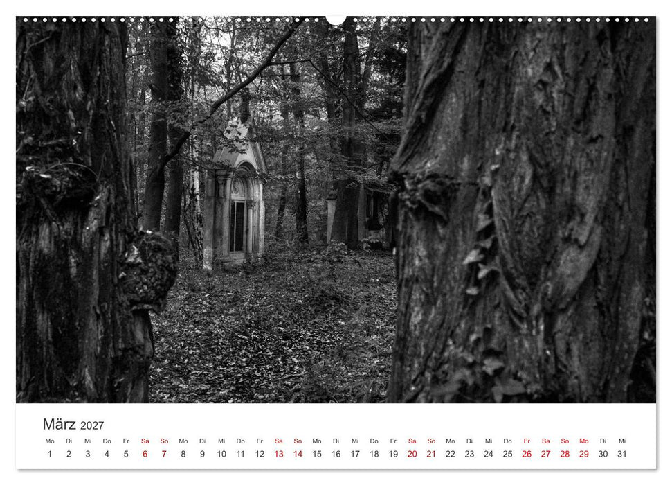 Wachgeküsst - Vom Zauber der Vergangenheit - Südwestkirchhof Stahnsdorf (CALVENDO Premium Wandkalender 2027)