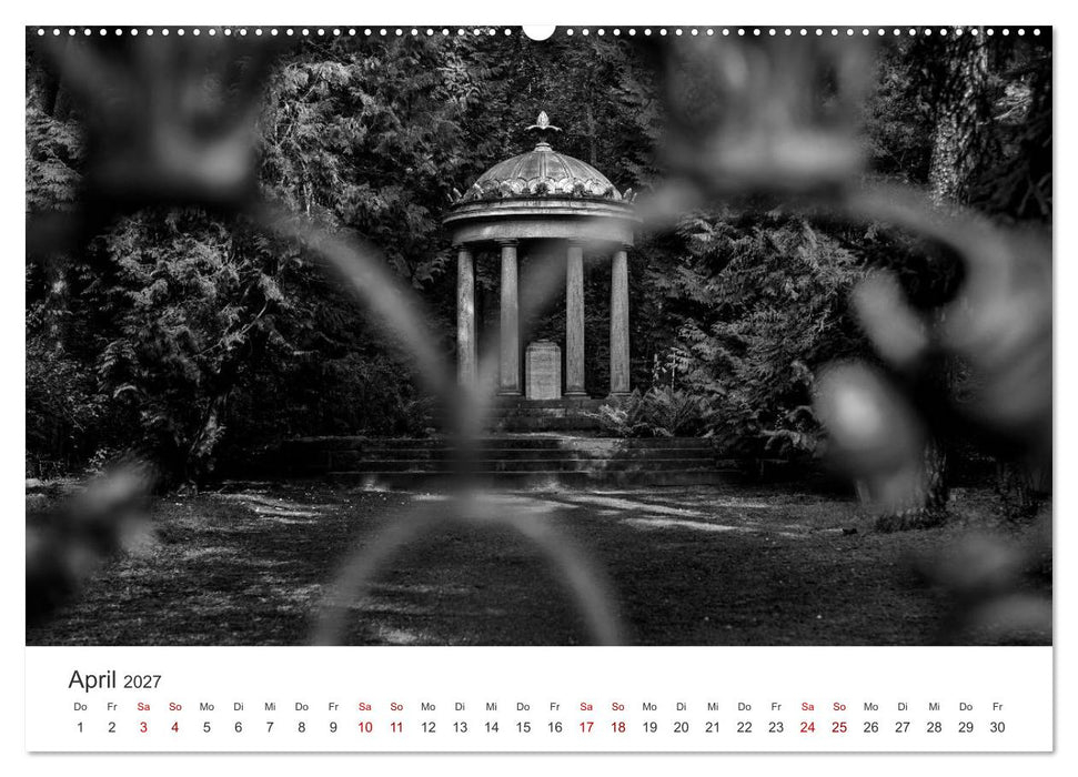 Wachgeküsst - Vom Zauber der Vergangenheit - Südwestkirchhof Stahnsdorf (CALVENDO Premium Wandkalender 2027)