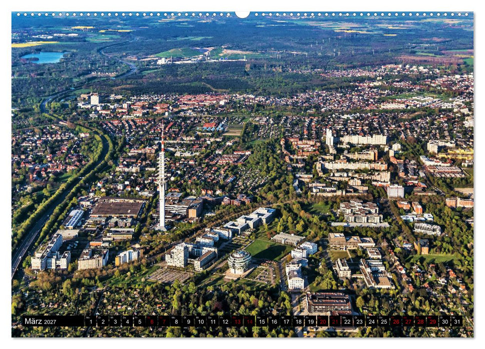 Hannover - Luftige Einblicke (CALVENDO Premium Wandkalender 2027)