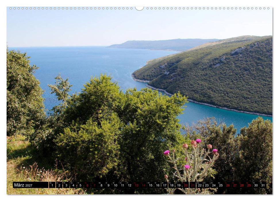 Kroatische Adria - Von Opatija bis Krk (CALVENDO Premium Wandkalender 2027)