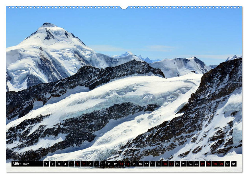 Bergmagie – Fotos aus dem Berner Oberland (CALVENDO Wandkalender 2027)