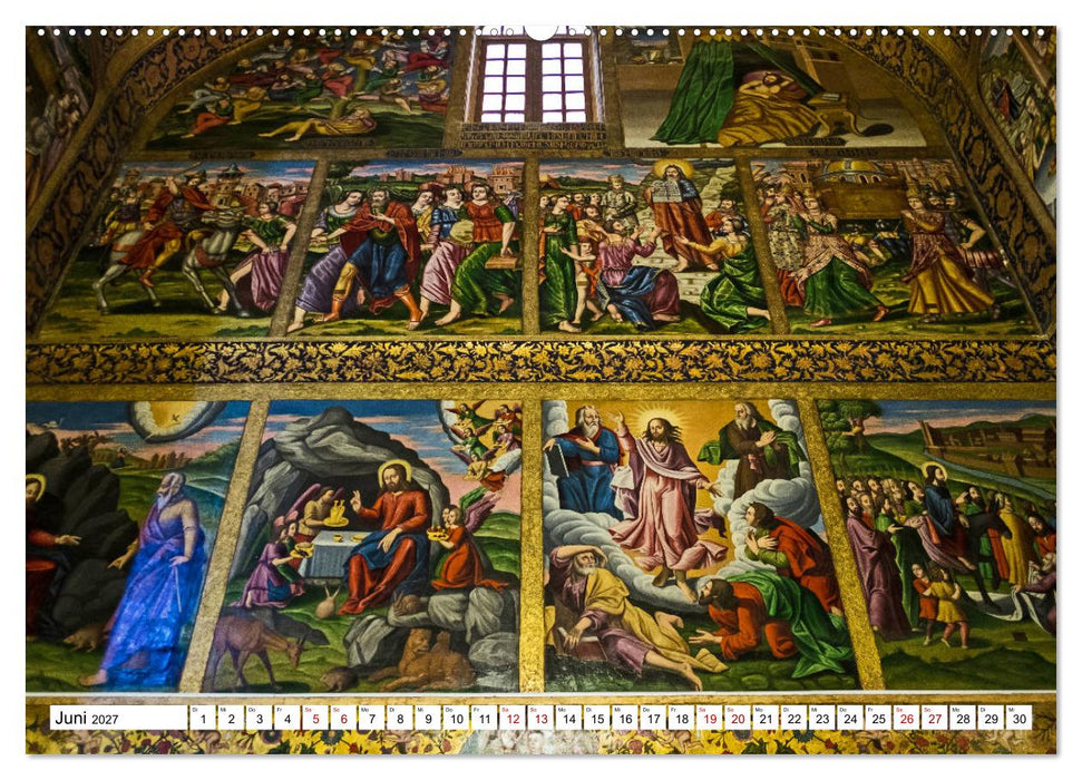 Städte des Irans - Isfahan (CALVENDO Premium Wandkalender 2027)