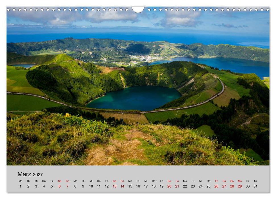 Azoren - São Miguel (CALVENDO Wandkalender 2027)