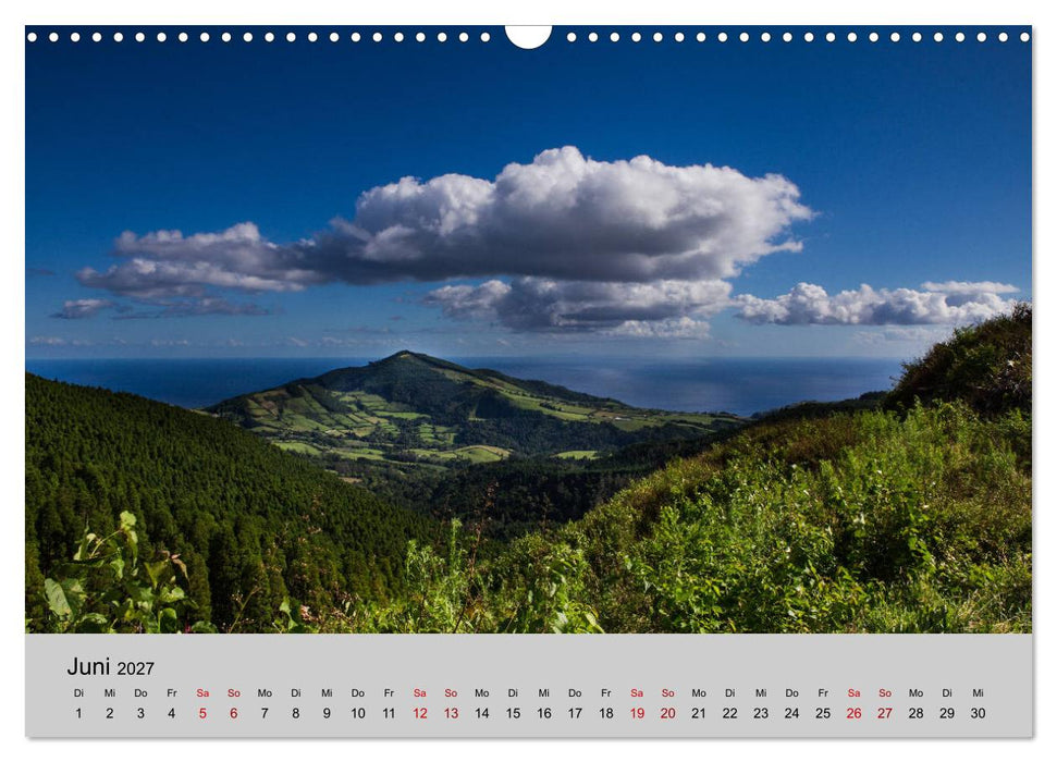 Azoren - São Miguel (CALVENDO Wandkalender 2027)