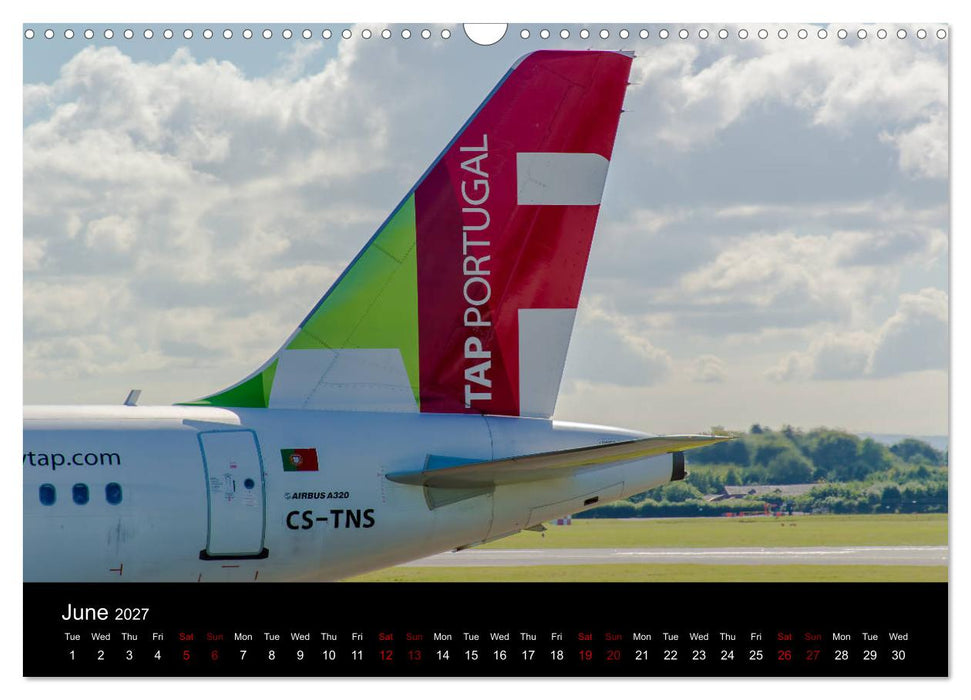Commercial Airlines (CALVENDO Monthly Calendar 2027)