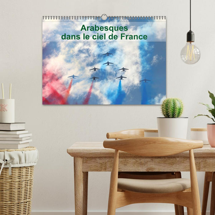 Arabesques dans le ciel de France (CALVENDO Calendrier mensuel 2027)