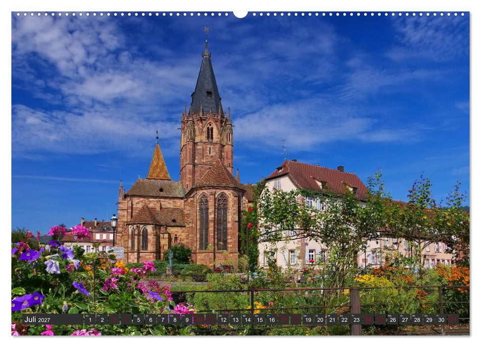 Elsass - Zwischen Rhein und Vogesen (CALVENDO Premium Wandkalender 2027)