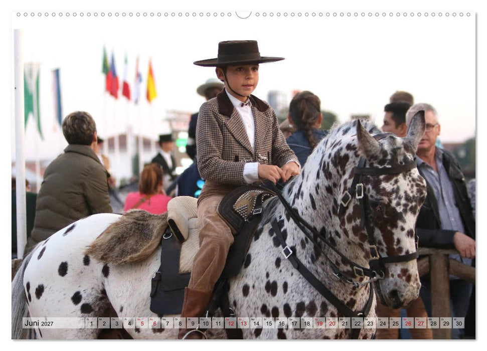 Portugal - Pferdefestival von Golegã (CALVENDO Wandkalender 2027)