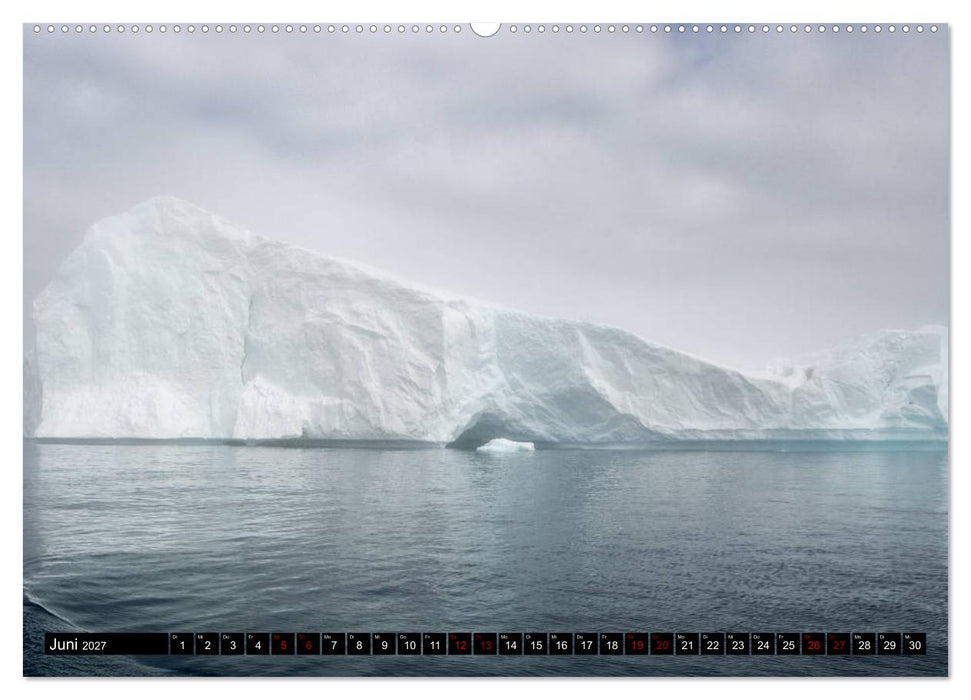 GRÖNLAND Eisfjord und Diskobucht (CALVENDO Wandkalender 2027)