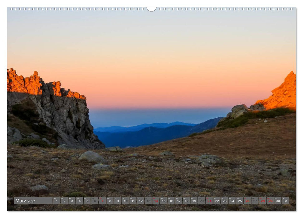 Korsika - Weitwanderweg GR 20 (CALVENDO Wandkalender 2027)