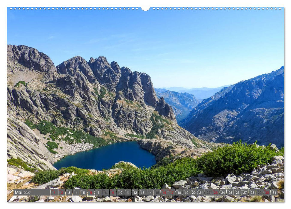Korsika - Weitwanderweg GR 20 (CALVENDO Wandkalender 2027)