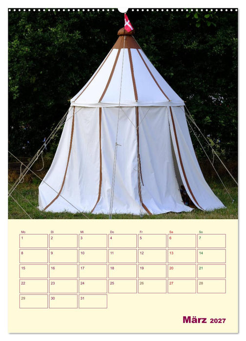 Spektakulum - Mittelalterliches Kalendarium (CALVENDO Wandkalender 2027)