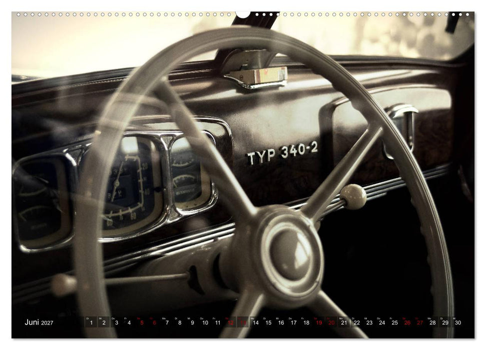 DDR Oldtimer ganz nah (CALVENDO Wandkalender 2027)