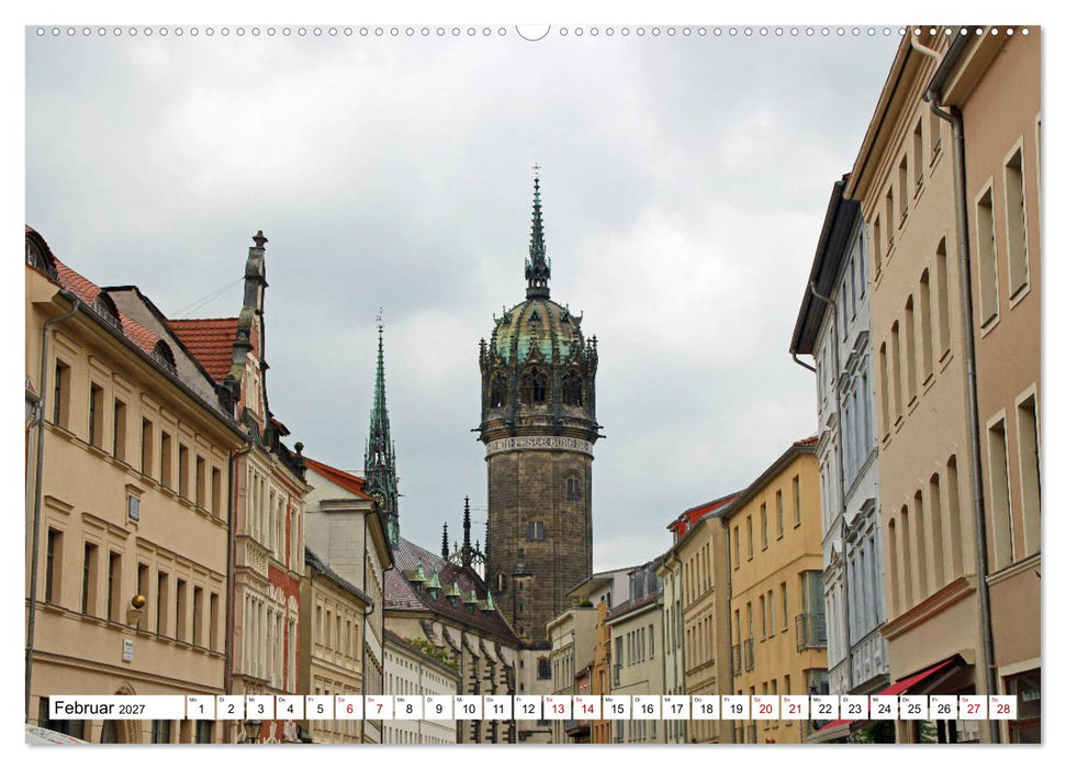 Die Lutherstadt Wittenberg (CALVENDO Premium Wandkalender 2027)