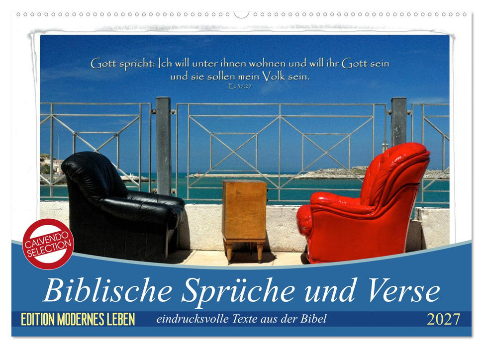 Biblische Sprüche und Verse (CALVENDO Wandkalender 2027)