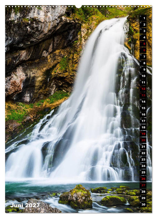 Wasserfälle. Beindruckende Schauspiele der Natur (CALVENDO Premium Wandkalender 2027)