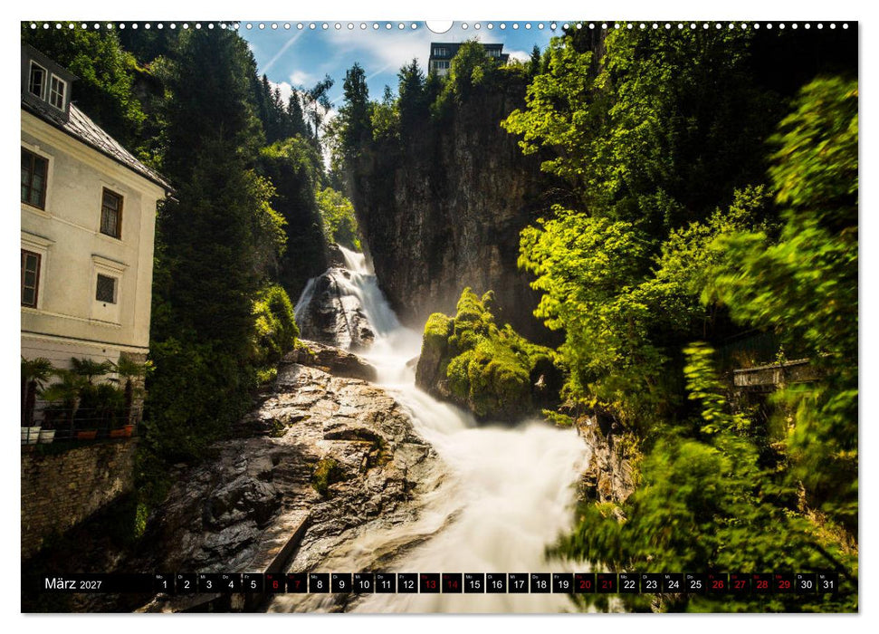 Salzburger Land. Wasser (CALVENDO Wandkalender 2027)