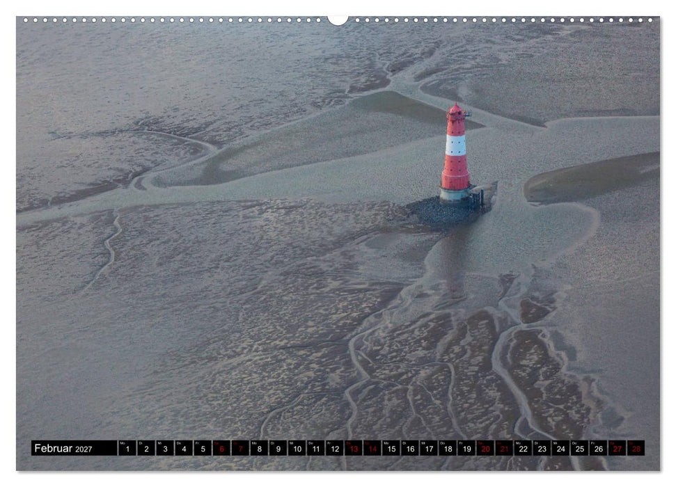 Das Wattenmeer von oben (CALVENDO Wandkalender 2027)
