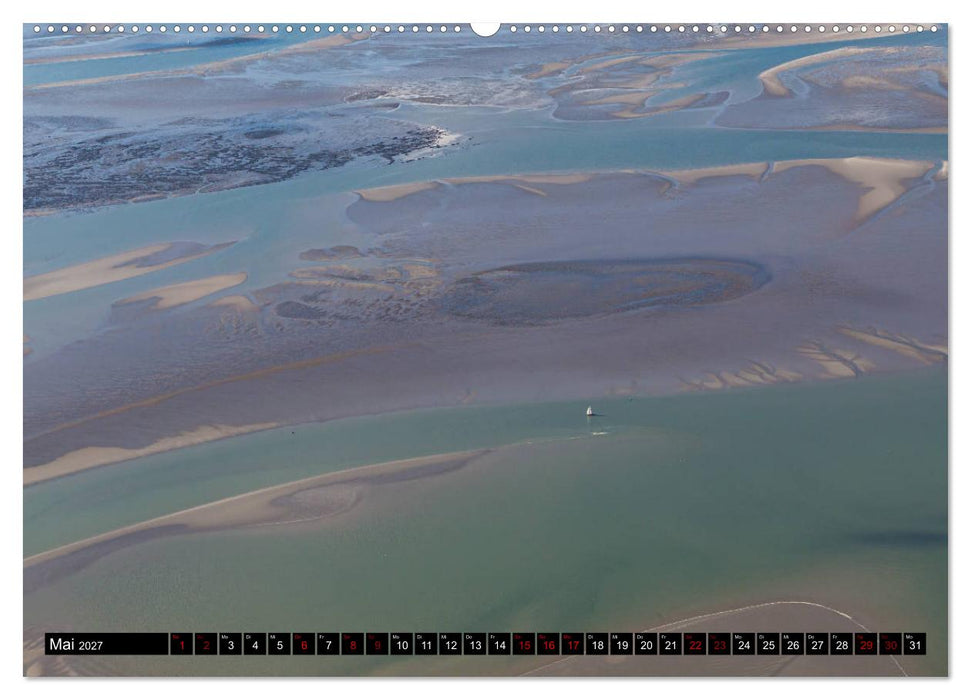Das Wattenmeer von oben (CALVENDO Wandkalender 2027)