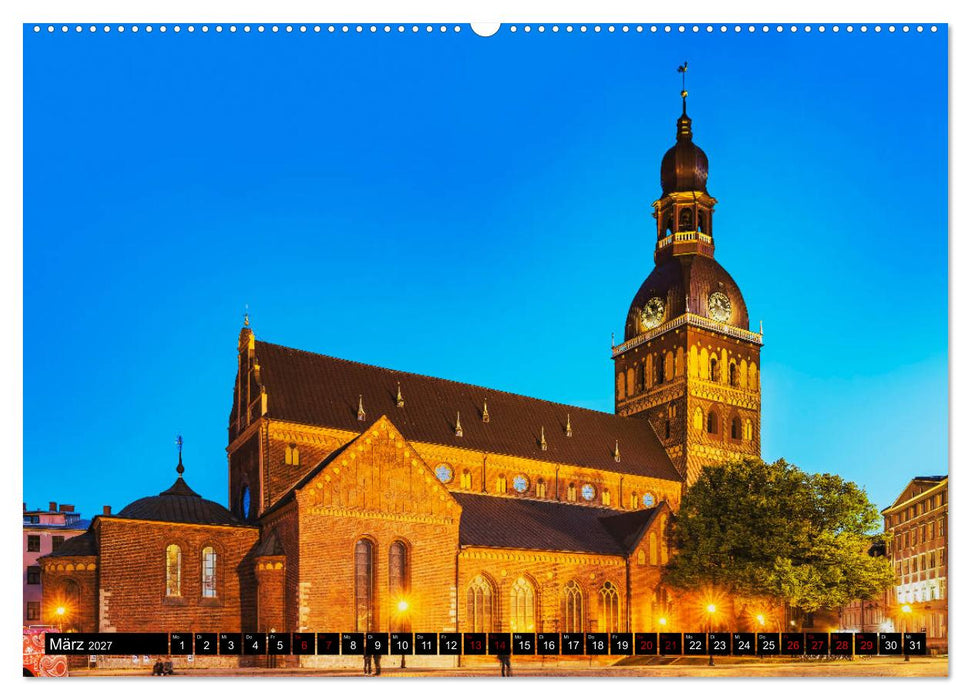 Entdeckungen im Baltikum (CALVENDO Premium Wandkalender 2027)