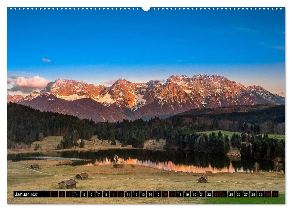 Traumhafte Alpen (CALVENDO Premium Wandkalender 2027)