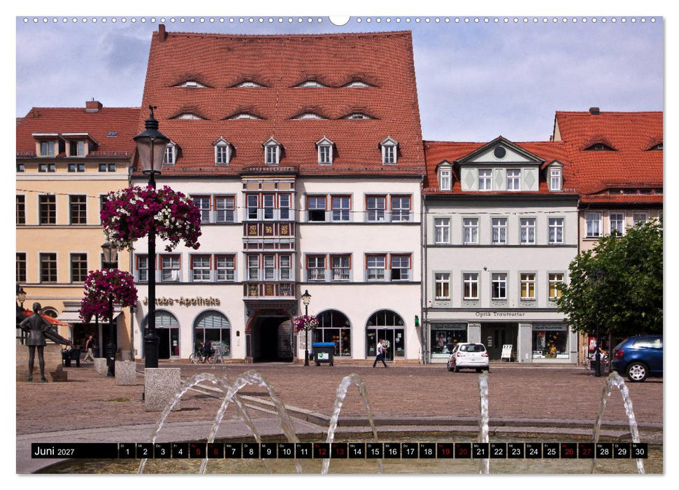 Naumburg - Kleinod an der Saale (CALVENDO Wandkalender 2027)