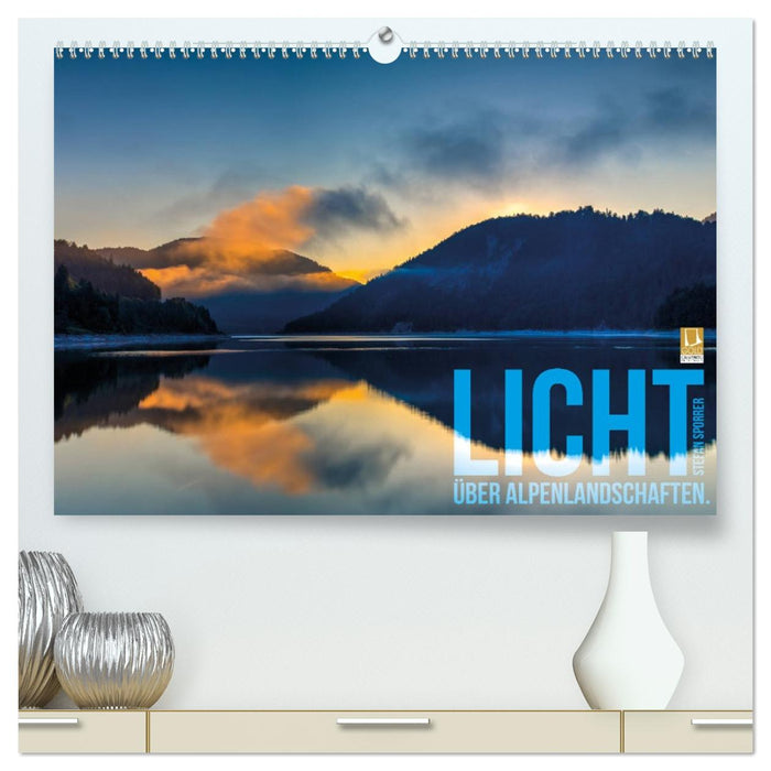 Licht über Alpenlandschaften (CALVENDO Premium Wandkalender 2027)