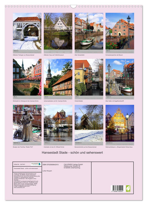 Hansestadt Stade - schön und sehenswert (CALVENDO Wandkalender 2027)
