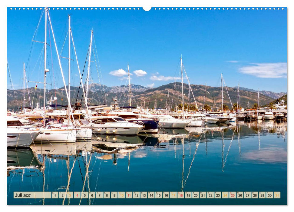 Schöne Häfen zwischen Island und Barbados (CALVENDO Premium Wandkalender 2027)
