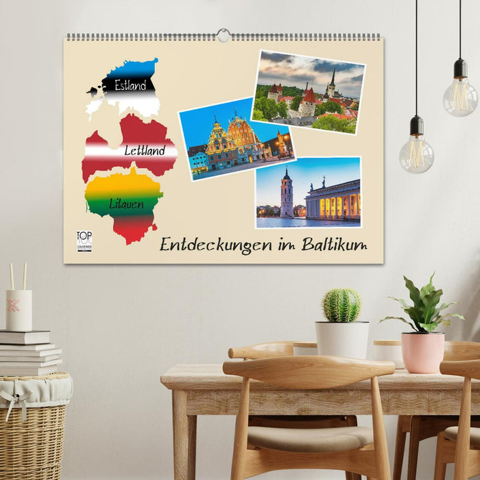 Entdeckungen im Baltikum (CALVENDO Wandkalender 2027)