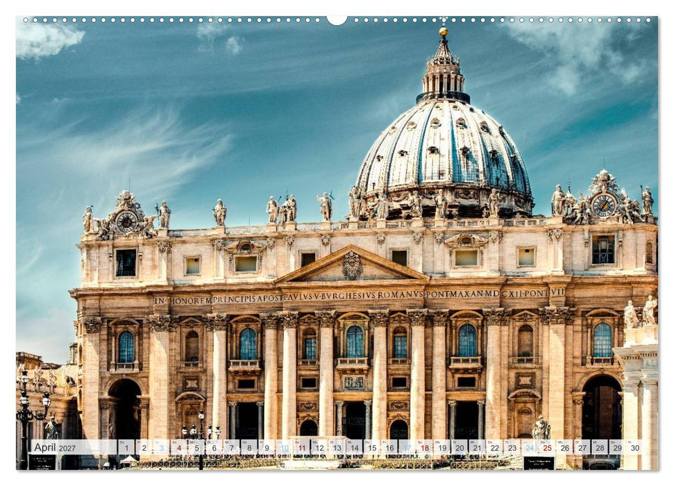 Italienisches Stadtgeflüster, Rom - Mailand - Florenz (CALVENDO Wandkalender 2027)