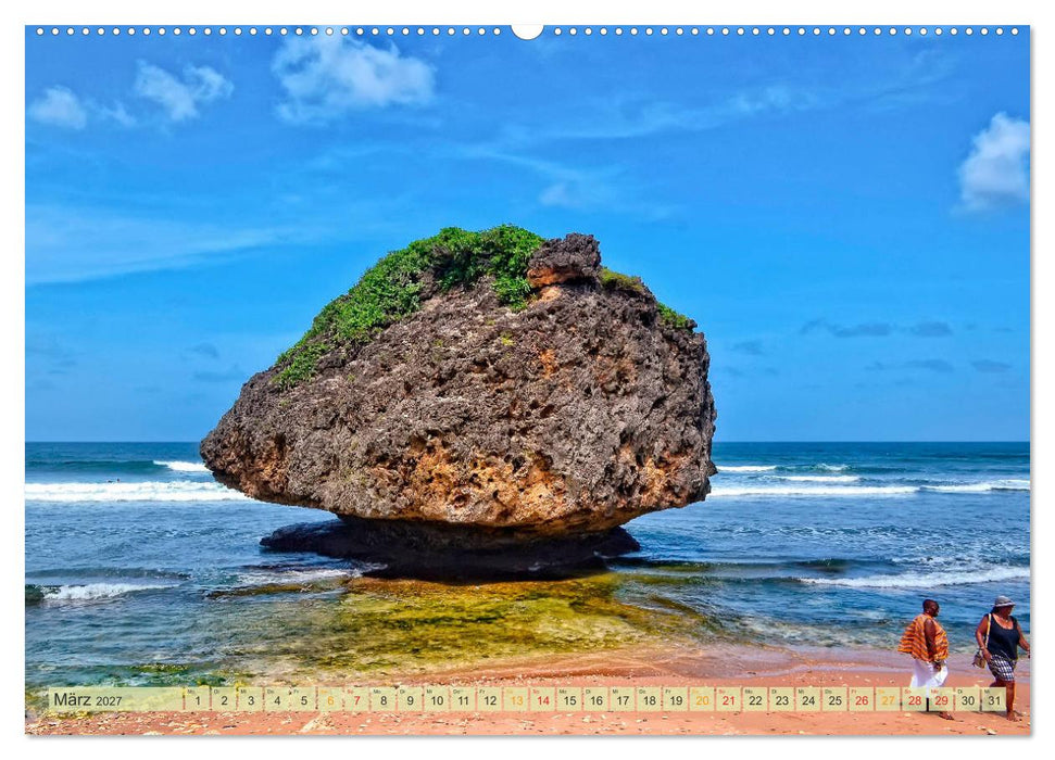 Reise in die Karibik - von den Bahamas bis Aruba (CALVENDO Premium Wandkalender 2027)