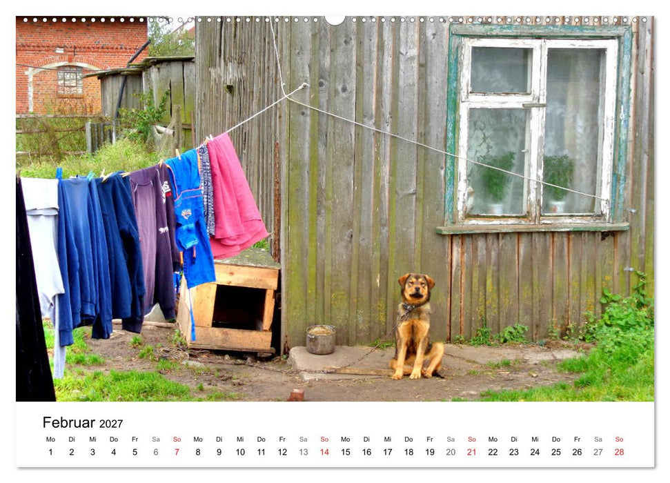 Elchniederung - Naturparadies in Ostpreußen (CALVENDO Wandkalender 2027)