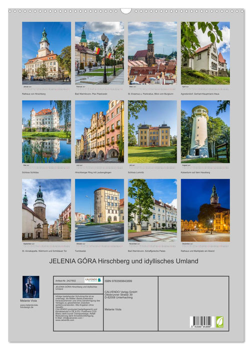 JELENIA GÓRA Hirschberg und idyllisches Umland (CALVENDO Wandkalender 2027)