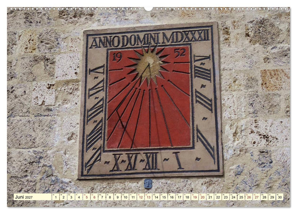 Unterwegs in der Altstadt von Geislingen (CALVENDO Wandkalender 2027)
