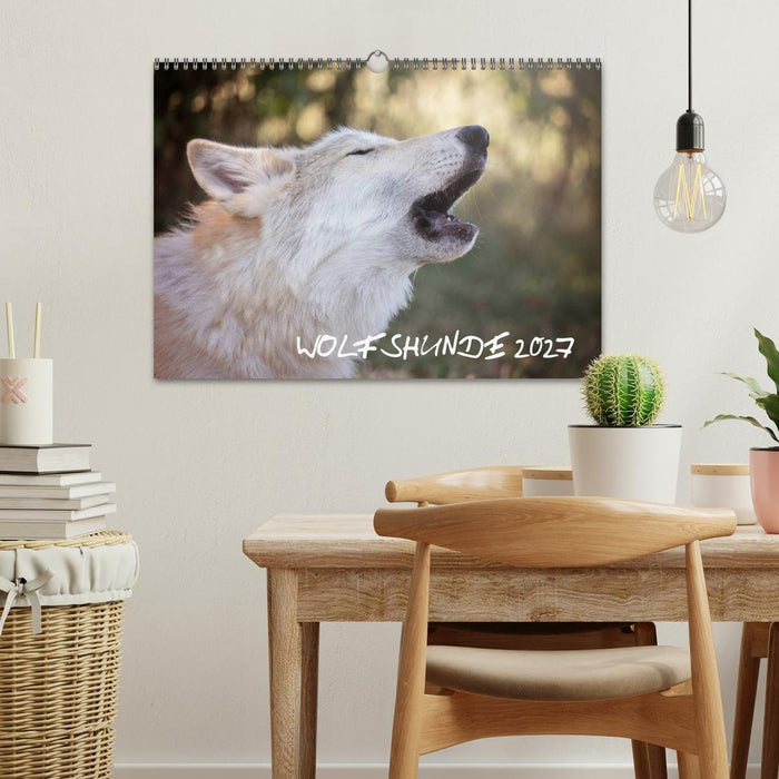 Wolfshunde 2027 (CALVENDO Wandkalender 2027)