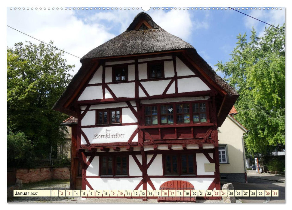 Unterwegs in der Altstadt von Geislingen (CALVENDO Premium Wandkalender 2027)