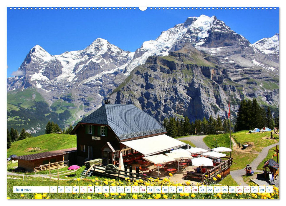 Schweizer Bergblicke (CALVENDO Wandkalender 2027)