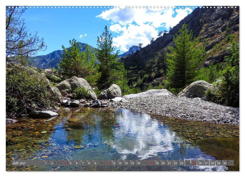Korsika - Weitwanderweg GR 20 (CALVENDO Premium Wandkalender 2027)
