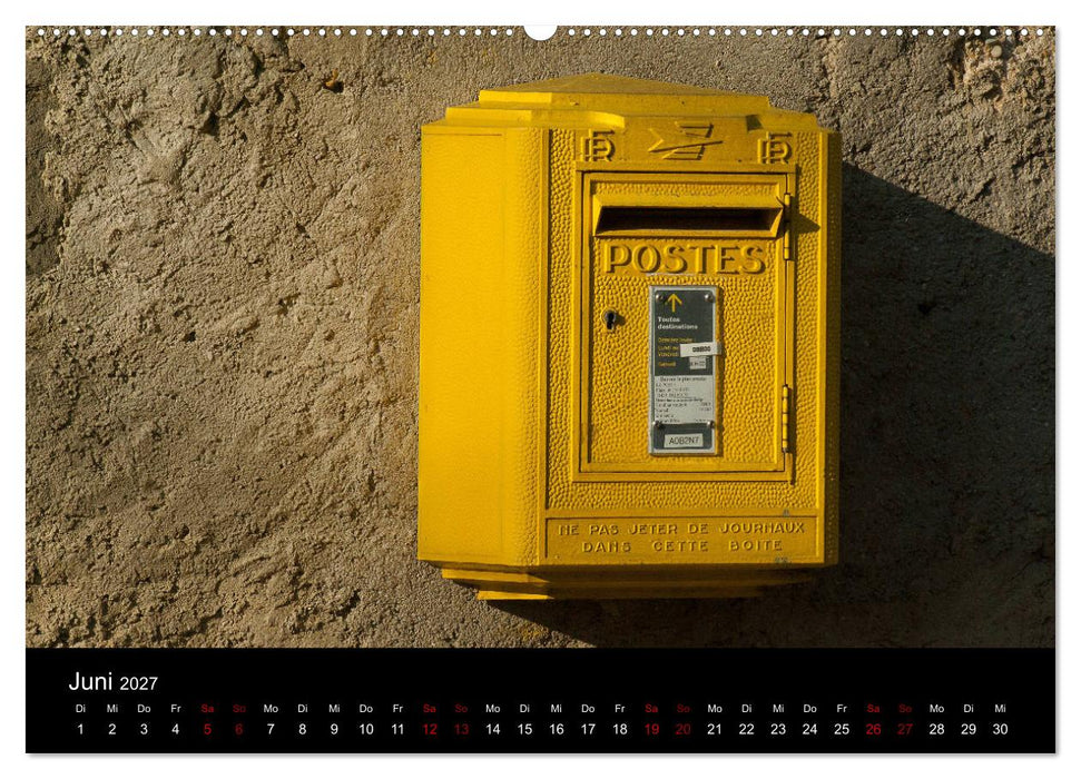 Gelb. Gelb. Gelb. (CALVENDO Premium Wandkalender 2027)