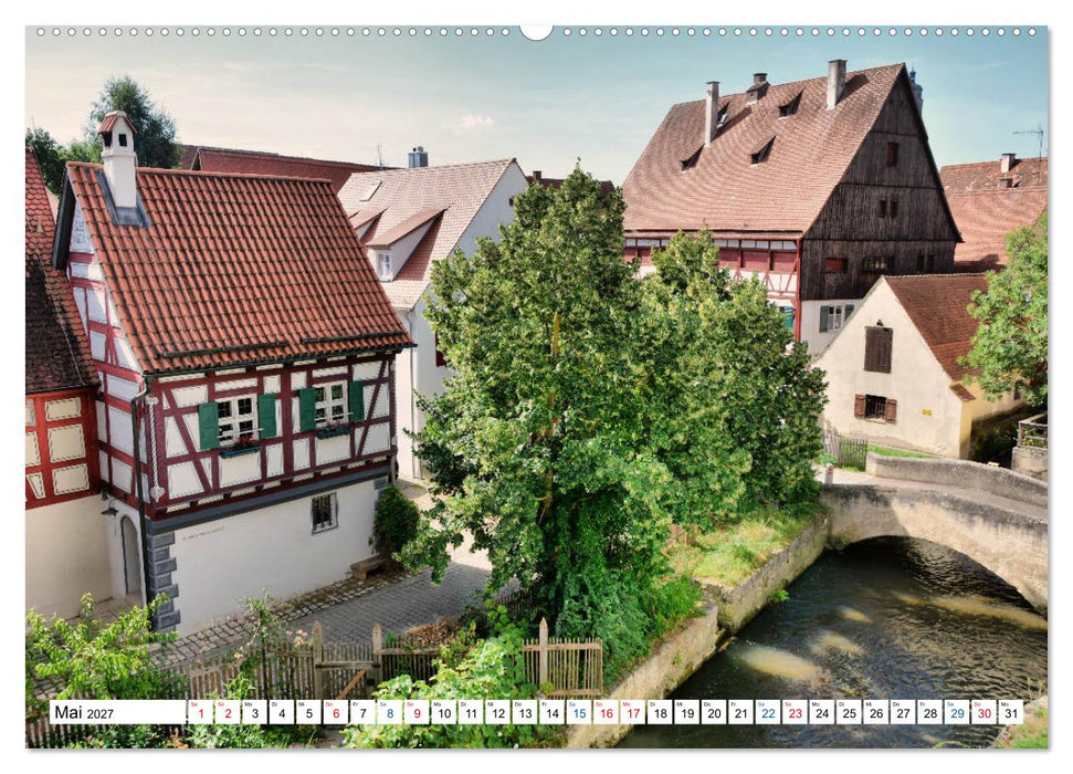 Nördlingen - Eine runde Sache (CALVENDO Wandkalender 2027)