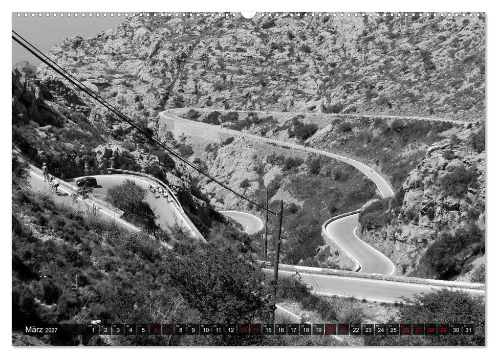 Mallorca monochrom (CALVENDO Wandkalender 2027)