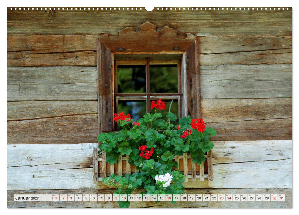 Bauernfenster (CALVENDO Premium Wandkalender 2027)