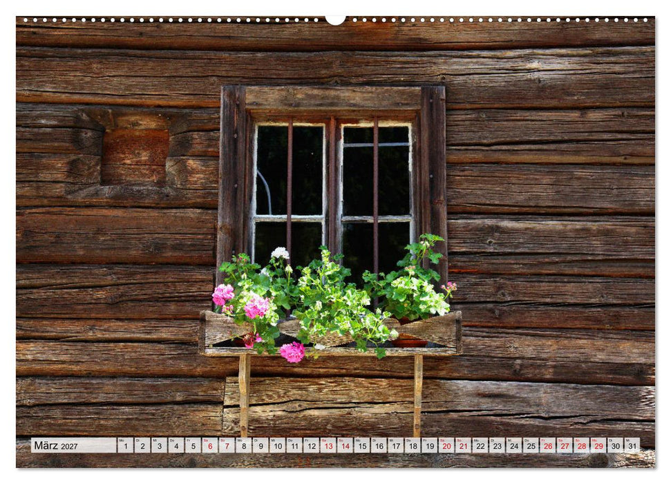 Bauernfenster (CALVENDO Premium Wandkalender 2027)