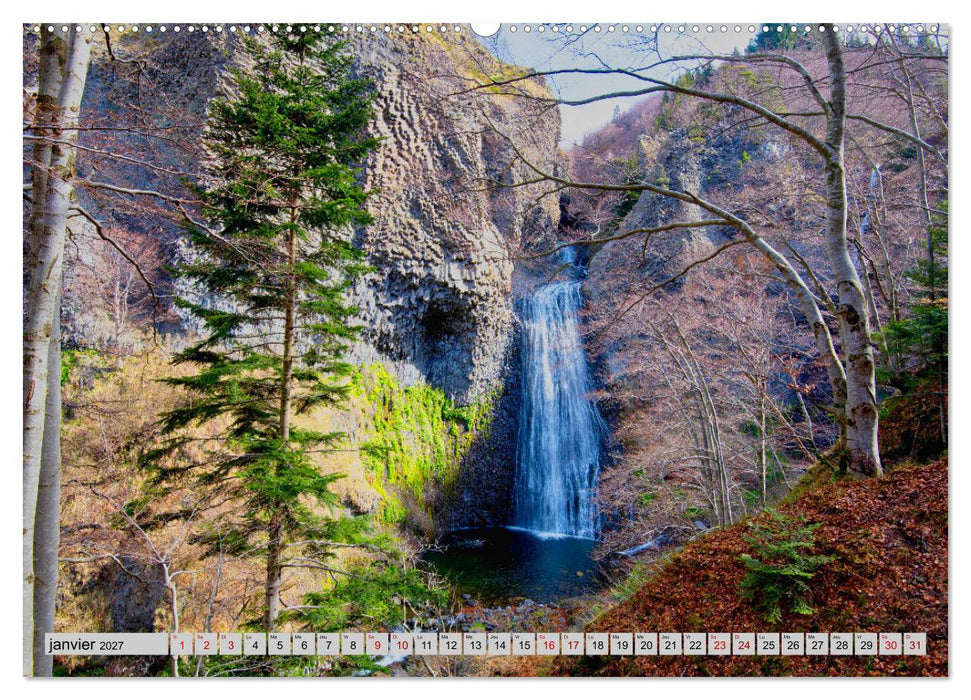 La beauté de l'Ardèche (CALVENDO Calendrier supérieur 2027)