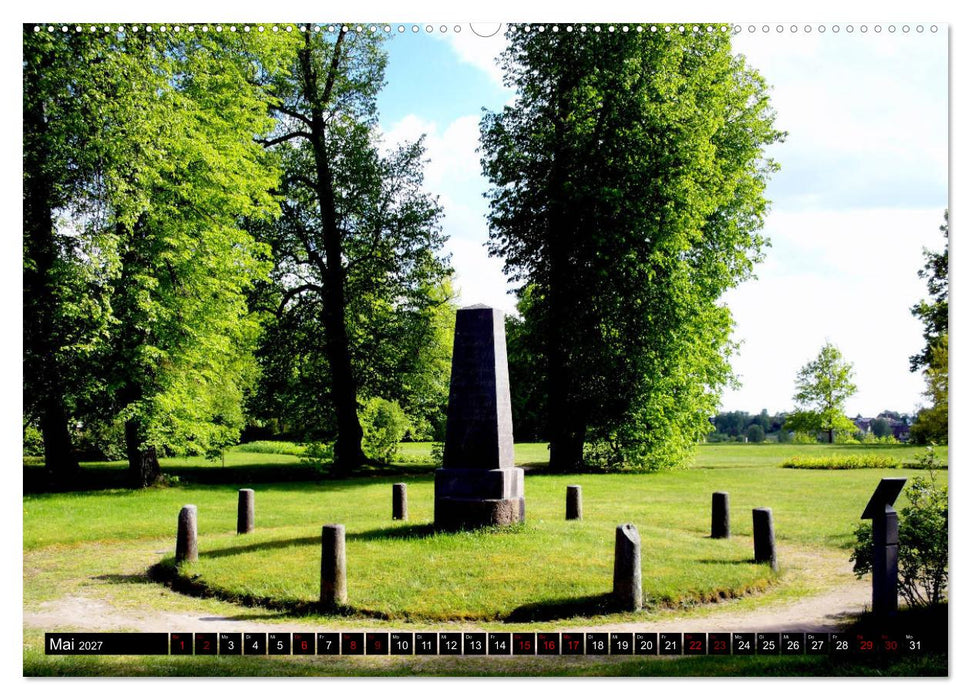 Traumschlösser in Lettland (CALVENDO Wandkalender 2027)